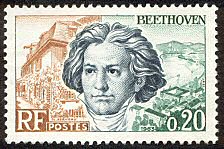 Grands hommes de la CEE Ludwig van Beethoven (1770-1827) 20c