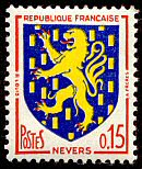 Armoiries des villes de France (Sixième série) - Armoiries de Nevers 15c